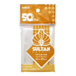 Sultan Card Sleeves: AMBER
