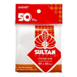Sultan Card Sleeves: GARNET