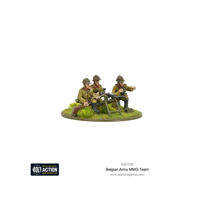 Belgian Army MMG team
