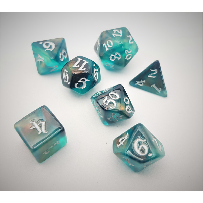 Ray of Sickness - 7 set RPG Dice
