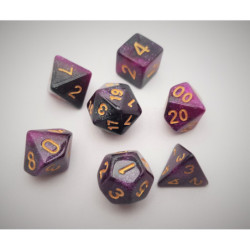 Purple Haze - 7 set RPG Dice